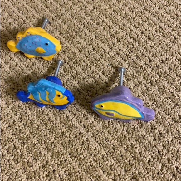 Other - 24 hand painted ceramic drawer knobs